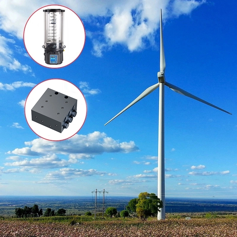 System smarowania turbin wiatrowych