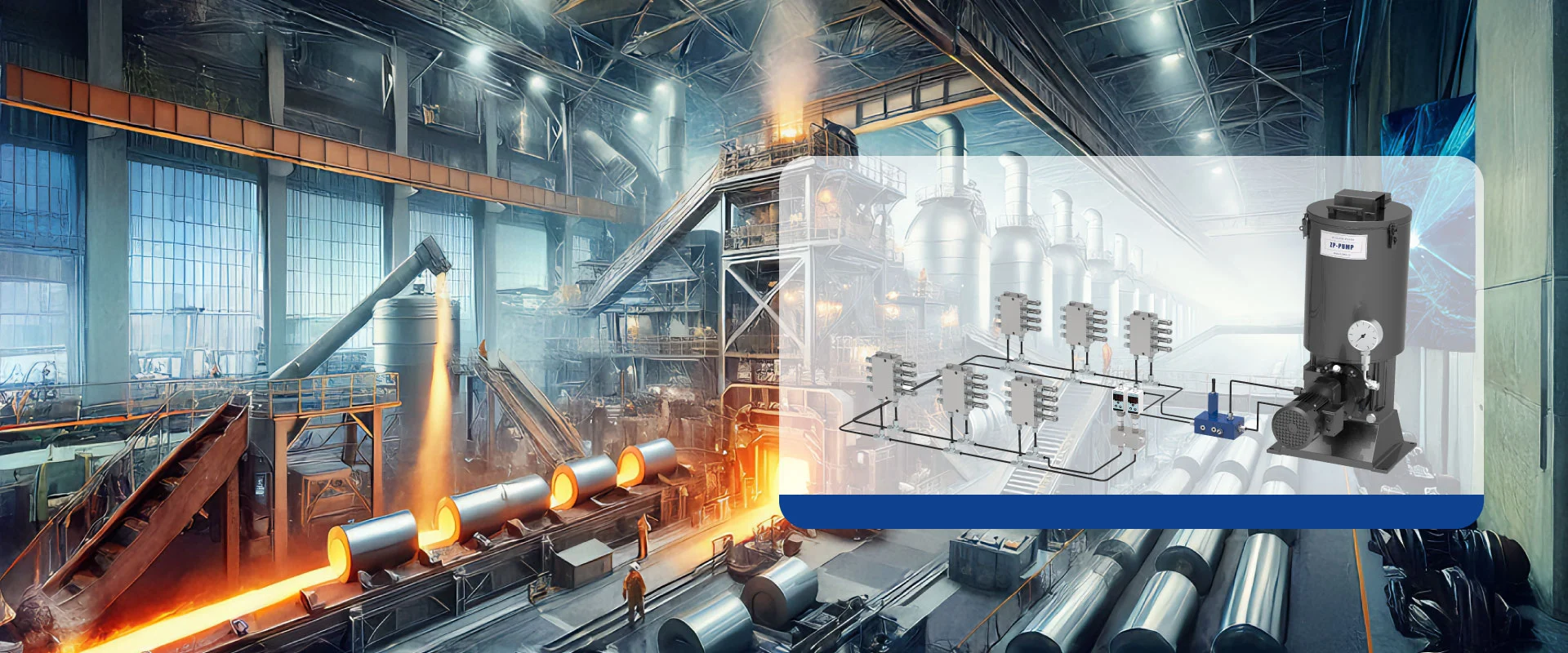 Smarowanie dwuprzewodowe <br> System