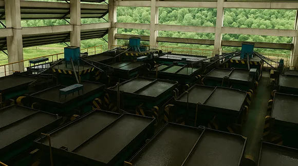 Rozwiązanie automatycznego systemu smarowania dla górniczych ekranów wibracji