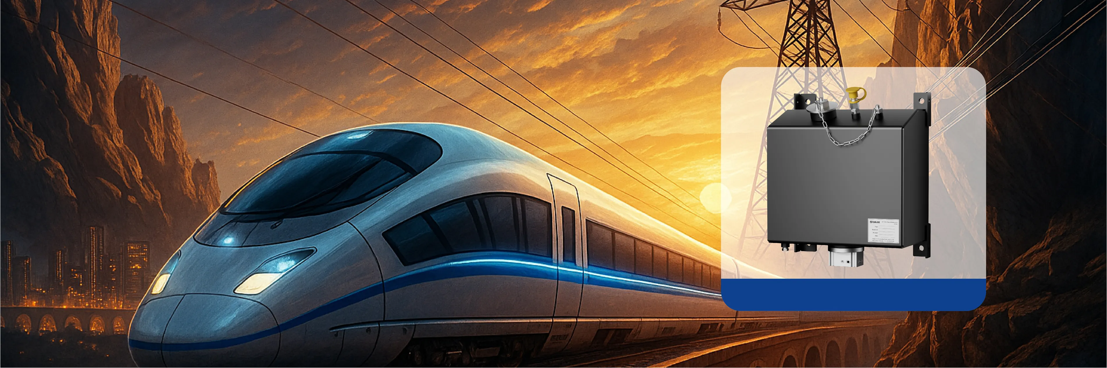 System smarowania szyn